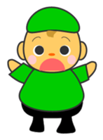 Greeting at New Year's by animals sticker #15143663