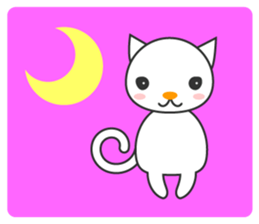 Greeting at New Year's by animals sticker #15143669