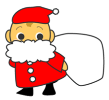 Greeting at New Year's by animals sticker #15143672