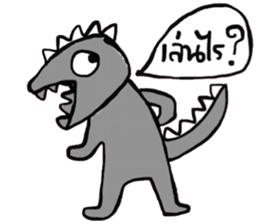 Go Go , Happy Dino sticker #15143929