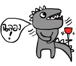 Go Go , Happy Dino sticker #15143936