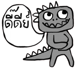 Go Go , Happy Dino sticker #15143953
