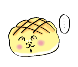 Bread of Shiba Inu sticker #15144542