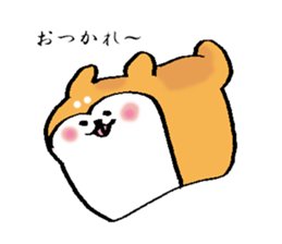 Bread of Shiba Inu sticker #15144544