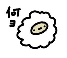 loose and cute Alpaca Sticker sticker #15144769