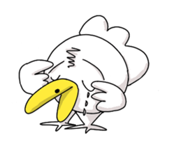 self-indulgence chicken sticker #15145802