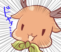 With deer Sticker sticker #15146014