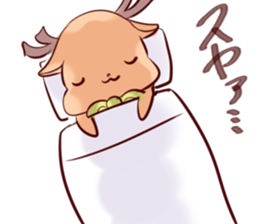 With deer Sticker sticker #15146019