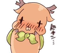 With deer Sticker sticker #15146035