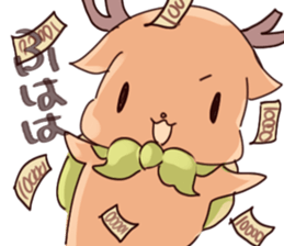 With deer Sticker sticker #15146039