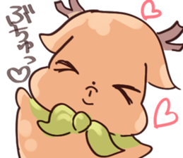 With deer Sticker sticker #15146047
