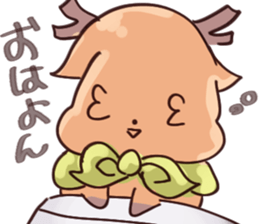 With deer Sticker sticker #15146051