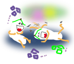 A pair of slippers -now on stage! sticker #15146364