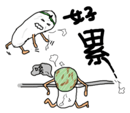 A pair of slippers -now on stage! sticker #15146381