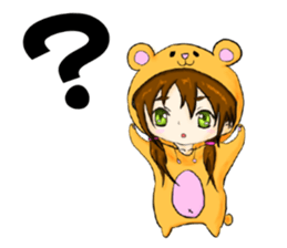 Kumatachan sticker #15146471