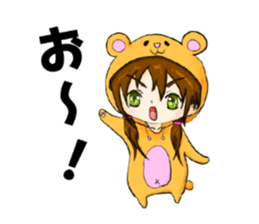 Kumatachan sticker #15146479