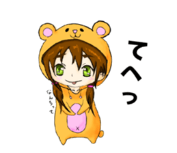 Kumatachan sticker #15146493