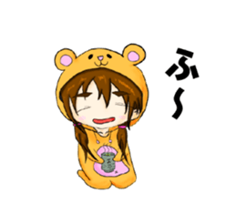 Kumatachan sticker #15146497