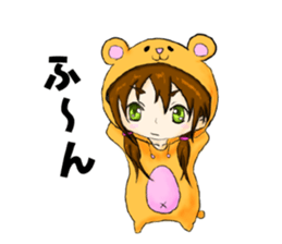 Kumatachan sticker #15146499