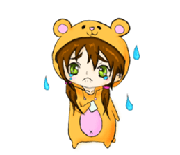 Kumatachan sticker #15146502