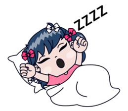 Miss Bow, happy funny girl, love you. sticker #15146715