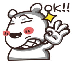 2 bears+1penguin sticker #15147374