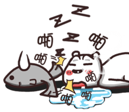 2 bears+1penguin sticker #15147389