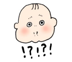 Capricious baby sticker #15147547