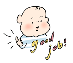 Capricious baby sticker #15147554