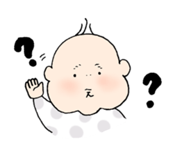 Capricious baby sticker #15147557