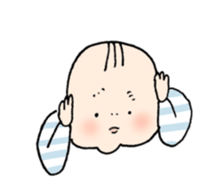 Capricious baby sticker #15147573