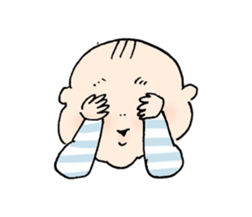 Capricious baby sticker #15147574