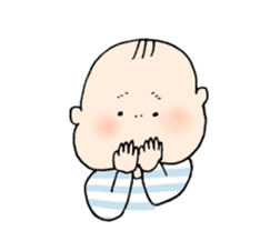 Capricious baby sticker #15147575