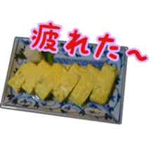Japanese dashi rolls egg sticker #15148602