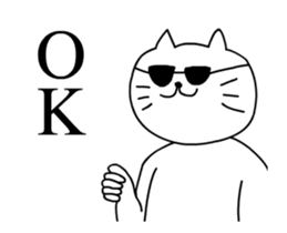 Dancing cats sticker #15148938