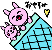 rabbit's loose everyday conversation sticker #15149149