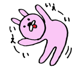 rabbit's loose everyday conversation sticker #15149162