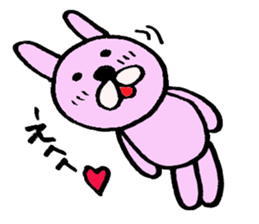 rabbit's loose everyday conversation sticker #15149163