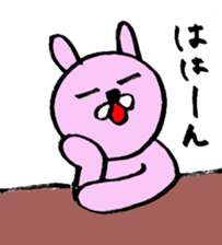 rabbit's loose everyday conversation sticker #15149164