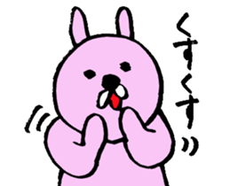 rabbit's loose everyday conversation sticker #15149166