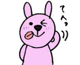 rabbit's loose everyday conversation sticker #15149172