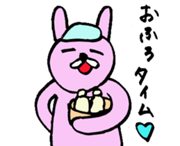 rabbit's loose everyday conversation sticker #15149186