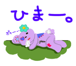 Friend's zombie sticker-Friend's bear- sticker #15149420