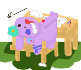 Friend's zombie sticker-Friend's bear- sticker #15149443