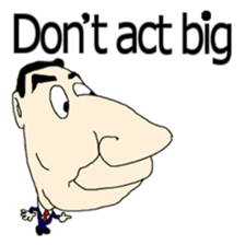 Mr. Big face sticker #15149836