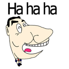 Mr. Big face sticker #15149839