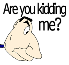 Mr. Big face sticker #15149840