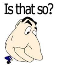 Mr. Big face sticker #15149842