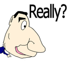 Mr. Big face sticker #15149845