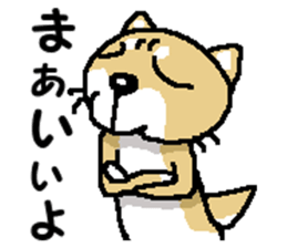 Mr. Shiba 7 sticker #15149896